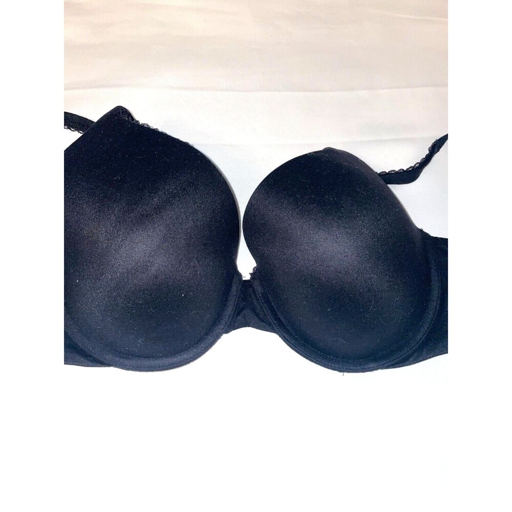 Victoria Secret 34DD bra Padded Perfect Shape Uplift sexy women's black